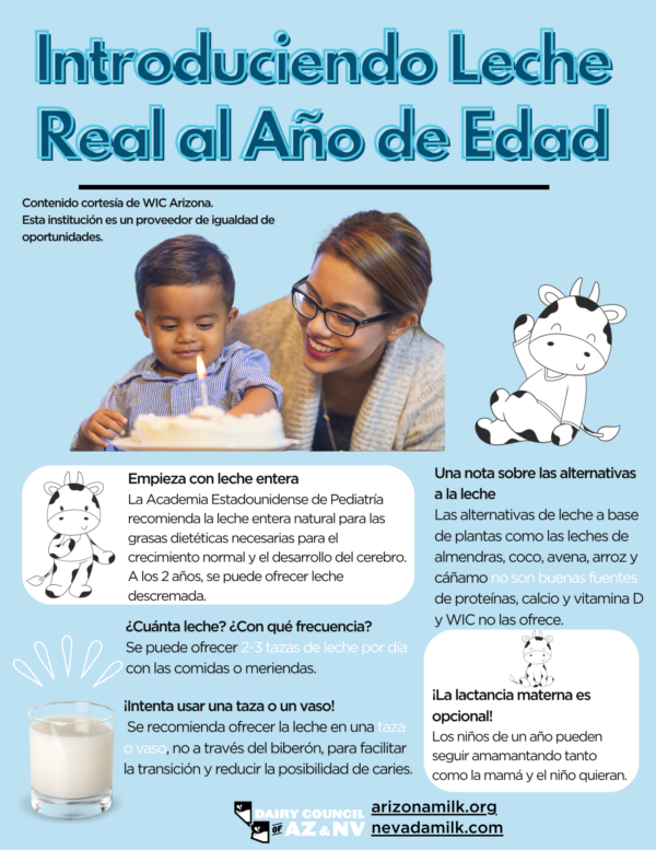 Introducing Real Milk at 1 Year (English & Spanish) - Image 2